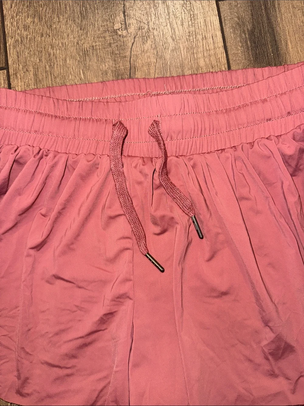 NWOT Women's Pink Drawstring Athletic Shorts